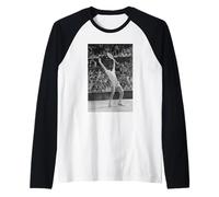 Boris Becker gana la final masculina de tenis de Wimbledon 1985 Camiseta Manga Raglan