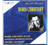 Boris Christoff in Recital