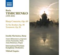 Boris Tishchenk Boris Tishchenko: Harp Concerto, Op. 69/T (CD) (Importación USA)
