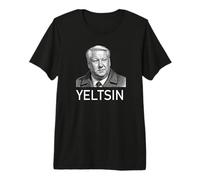 Boris Yeltsin Líder de Rusia Soviética Camiseta Premium