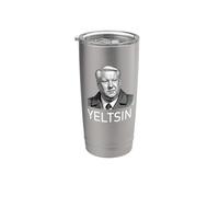 Boris Yeltsin Líder de Rusia Soviética Vaso térmico de acero inoxidable de doble pared