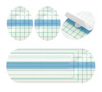 BORISCA 100 Uds. Aretes impermeables para los oídos para adultos, desechables, pegatinas impermeables ultradelgadas, impermeables, parches transparentes para los oídos, para ducharse, nadar, surfear