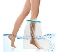 BORISCA Protector Escayola Pierna/Brazo Adulto Funda Escayola Piernas/Brazos, Funda Impermeable para Ducha Protectores de Escayole Cubre Brazi para Tatuaje, Vendajes, Heridas (Pierna)
