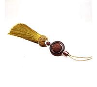 Borla de espada china, Borla de espada, Borla de espada Taiji Seda corta Zhong Hua Wushu Tai Chi Kung Fu Artes marciales chinas Borla de espada Accesorios de rendimiento de ejercicio, Marrón ( Color :