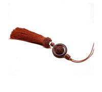 Borla para Espada, Accesorios for Ejercicios de Taiji, Tai Chi, Kung Fu y Artes Marciales Chinas (Seda Corta)(Brown)