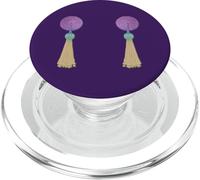 Borla para pelar con Glamour Morado Sexy Burlesque PopSockets PopGrip para MagSafe