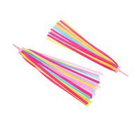Borlas de Manillar para Bicicleta Infantil, Cinta Decorativa de Poliéster | Juego de Dos Piezas, Color Amarillo o Rosa, Fácil de Instalar, para Triciclo y Bicicleta