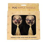 Borlas de pezón de carlino - Borla de pecho sexy para ella, accesorio de dormitorio, fundas para pezones, pasteles reutilizables, regalos de San Valentín para ella