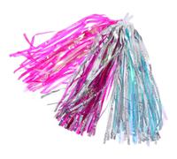 Borlas para manillar de bicicleta, 3 pares de accesorios para bicicletas infantiles, bandas de colores aleatorios