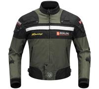 BORLENI Chaqueta moto, protecciones conformes a CE, otoño-invierno, D020