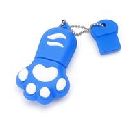 BORLTER CLAMP Memoria USB 64 GB, USB 2.0 Pendrive Memoria Flash USB para Almacenamiento Externo de Datos con Forma de Pata de Gato