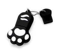 BORLTER CLAMP Memoria USB 64 GB, USB 2.0 Pendrive Memoria Flash USB para Almacenamiento Externo de Datos con Forma de Pata de Gato