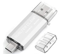 BorlterClamp - Memoria USB 3.0 para Smartphones Android, Samsung Galaxy S9/S8/Note 9, LG, Tablets y Ordenadores