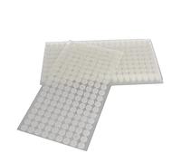 BORMAN - Adhesivo redondo, 500 pares de pelo + gancho con adesivo fuerte doble cara, hook y loop en forma de lunares de 10 mm de diametro de color blanco, excelentes para multiples usos.