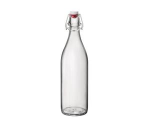 Bormioli 324Y - Botella transparente Giara, 1 litro