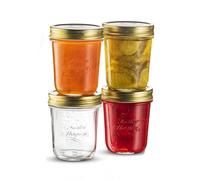 Bormioli 354756-CBA - Lote de 4 frascos herméticos Quattro STAGIONI- 32CL