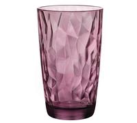 Bormioli Luigi Caja 6 Vasos Altos de Vidrio Morado 47CL