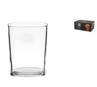 Bormioli Luigi Paquete De 6 Vasos Topclass Cuadrados De Vidrio Sonoro Cl. 42,5