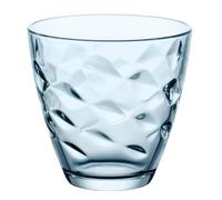 Bormioli Rocco 1662017 Vaso Flora - Agua de cristal (6 unidades, 26 cl), color azul