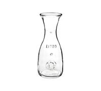Bormioli Rocco 184179538 Misura - Jarra de vino (1 litro, cristal, transparente, 1 unidad)