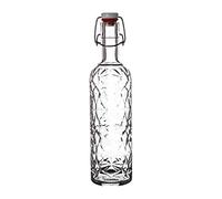 Bormioli Rocco 320268-MQD - Botella de cristal oriental, 1 l, transparente