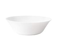 Bormioli Rocco 480200F77321990 - Ensaladera de cristal con luna blanca, 25,4 cm de diámetro, 1 unidad cada uno