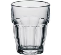 Bormioli Rocks - Set de 6 Vasos Apilables para Cócteles, Bebidas Frías, Jugos o Agua, 9 onzas (9.25 oz), Vidrio Templado