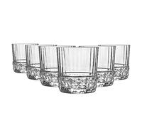 Bormioli Rocco 6 pieza America '20 whisky vasos, decorado - del art déco del whisky escocés Vasos de 380 ml -