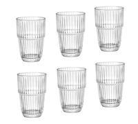 Bormioli ROCCO BARSHINE Caja 6 Vasos Altos Vidrio 38Cl