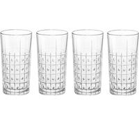 Bormioli Rocco Bartender - Vasos enfriadores de 16.5 onzas, transparentes, juego de 4