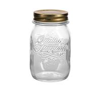 Bormioli Rocco Bormioli Quattro Stagioni-Juego de 12 tarros (500 ml, diámetro de 8,5 cm, Altura Total de 14 cm, ANTIPASTI & CO), Blanco, 12 x 500 ml, 500