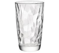 BORMIOLI ROCCO DIAMOND Caja 6 Vasos Altos Vidrio 47CL Transparente Brillo Fácil de limpiar Ecológico Transparente