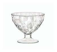 Bormioli Rocco Diamond Coppa Dessert Junior 22,5 cl Set 12 Pezzi In Vetro Trasparente