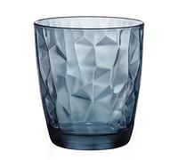 Bormioli Rocco - Juego de 6 Vasos de Agua de vidrio Diamond 30,5 cl