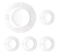 Bormioli Rocco EBRO - Plato Llano Opal 24Cm (Paquete de 5)