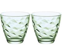 Bormioli Rocco Flora - Set 6 Vasos Vidrio Verde 26Cl (Paquete de 2)