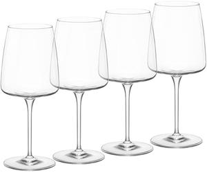 Bormioli Rocco Grand Pack de 4 Copas Gran Rosso PLANEO 55,5CL, Vidrio, Transparent