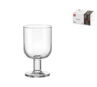 Bormioli Rocco Hostería, Paquete De 6 Copas Grandes, Vidrio, Transparente Cl 28