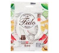 Bormioli Rocco Juego de 6 juntas universales Fido - blanco - grande (90 mm - 3,5 pulgadas)