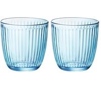 Bormioli Rocco Line Set 6 Vasos Bajos Vidrio 29cl Sodo Apto Frigorífico No Apto Microondas Reciclable (Paquete de 2)