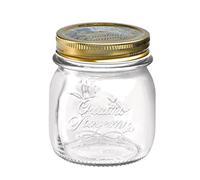 Bormioli Rocco Quattro Stagion - Tarros de cristal con tapa de rosca