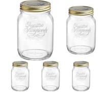 Bormioli Rocco QUATTRO STAGIONI - Tarro Conserva Vidrio 2L (Paquete de 5)