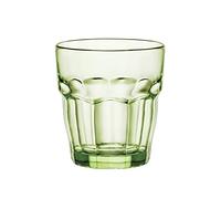 Bormioli Rocco Rock Bar Lounge Mint vidrio del whisky 270ml, verde, endurecido, 6 vidrio