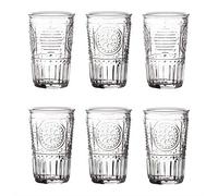 Bormioli Rocco Romantic Juego de 6 Vasos 30,5 cl, Cristal Transparente, 8 x 8 x 12,5 cm