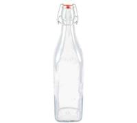 Bormioli Rocco Set Botella Swing de Vidrio 0,5 Lt con Tapa Incluido