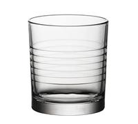 Bormioli Rocco Set de 6 vasos bajos Arena de vidrio 24 cl