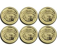 Bornioli Rocco Quattro STAGIONI Tapa para Botes, Metal, Multicolor, 15.2x7.4x2.3 cm, 2