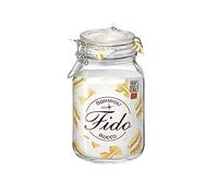 Tarro hermético 'Fido' de 2000 ml, cuadrado, boca: cierre mecánico