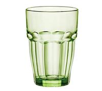 Bormioli Rocco Vaso alto Rock Bar de vidrio 37 cl | Verde, Vidrio, formato alto, acabado brillo