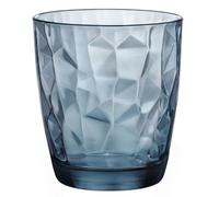 Bormioli Rocco Vaso bajo Diamond de vidrio 30 cl